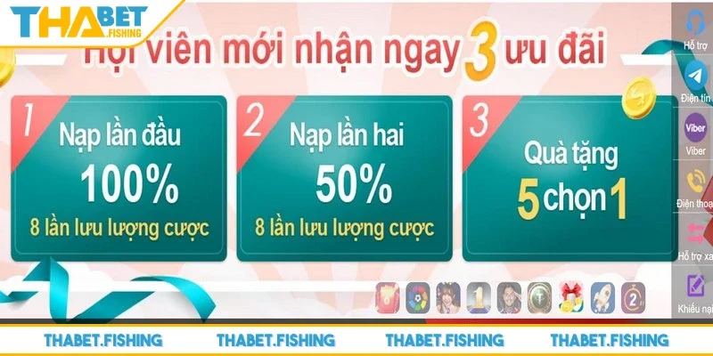 Khuyến mãi THABET 1 Khuyến mãi THABET là sự kiện đặc biệt dành cho hội viên của hệ thống