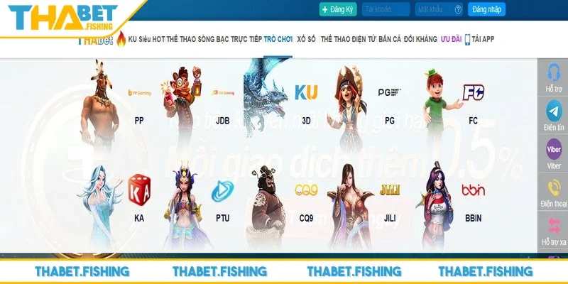Nổ hũ THABET 1 Nổ hũ THABET biết đến là sảnh game hiện đại, thu hút nhiều người tham gia