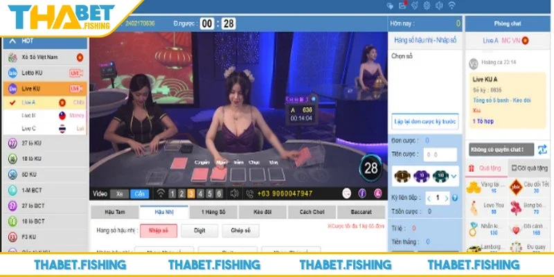 Xổ số THABET 2 Sảnh game chiếm được cảm tình của người chơi nhờ những ưu điểm nổi trội